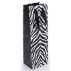 Pl Torebka Zebra Pattern Black Bottle