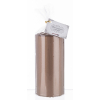 Pl Brąz Świeca Opal Metallic Mat Walec Średni Fi7