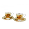 Pl 2 Filiżanki Espresso Spodek Sunflowers Van Gogh