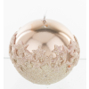 Pl Rose Gold Świeca Ice Star Kula 8