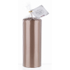 Pl Brąz Świeca Opal Metallic Mat Walec Duży Fi7