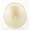 Pl Krem Świeca Crystal Opal Pearl Walec Średni Fi8