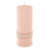 Pl Rose Gold Perła Świeca Crystal W Duży Fi7-Prom.