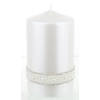 Pl Biel Świeca Crystal Opal Pearl Walec Średni Fi8