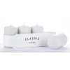 Pl Szary Świeca K Classic Mat 4-Pack Mały-Przec.