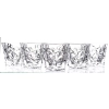 Pl Glacier Szklanka Whisky Kpl.6 Szt. 250 Ml