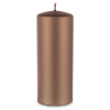 Pl Brąz Świeca Opal Metallic Mat Walec Duży Fi7
