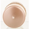 Pl Rose Gold Świeca Crystal Opal Walec Mały Fi7