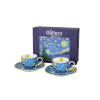 Pl Kpl. 2 Szt. Filiżanek Ze Spod. Starry Night V.g