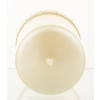 Pl Kremowy Świeca Crystal Opal Pearl Walec Średni