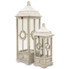 Lampion Drewniany S/2