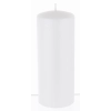 Pl Biały Świeca Opal Metallic Mat Walec Duży  Fi7