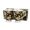 Pl Kubki Royal English Roses Black 2 Szt.