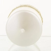 Pl Biały Świeca Crystal Opal Pearl Walec Mały Fi7