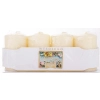 Pl Świeca Cookies 4-Pack Mat Kremowy