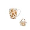 Pl Kubek Classic W Koszyczku Gingerbread