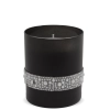 Pl Czerń Świeca Crystal Szkło Pearl