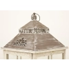 Lampion Drewniany S/3
