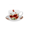 Pl Filiżanka 470Ml Ze Spodkiem Classic Poppies