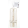 Pl Kremowy Świeca Crystal Opal Pearl Walec Duży F7