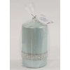 Pl Miętowy Świeca Crystal Opal Walec Śr. Fi8-Prom.