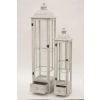 Lampion Drewniany S/2