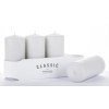 Pl Szary Świeca K Classic Mat 4-Pack Duży-Przec.