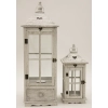 Lampion Drewniany S/2