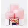 Pl Raspberry Świeca Zapachowa Cookies 3-Pack