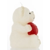 Pl Świeca Biała Figurka Teddy