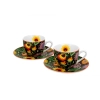 Pl Kpl 2 Filiżanek Ze Spodkami Espresso Ethnic