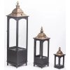 Lampion Drewniany Kpl. 3 Szt.