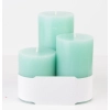 Pl Monsoon  Świeca Glass Classic 3-Pack Walec