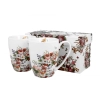 Pl Kubki 380Ml Vintage Flowers White