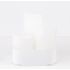 Pl Lino Blanco Świeca Glass Classic 3-Pack Walec