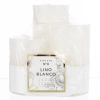 Pl Lino Blanco Świeca Glass Classic 3-Pack Walec