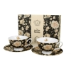 Pl Filiż. Royal Ze Spodk. English Roses Black 2Szt
