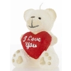 Pl Świeca Biała Figurka Teddy