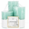 Pl Monsoon  Świeca Glass Classic 3-Pack Walec