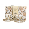 Pl 2 Filiżanki Ze Spodkami English Roses White