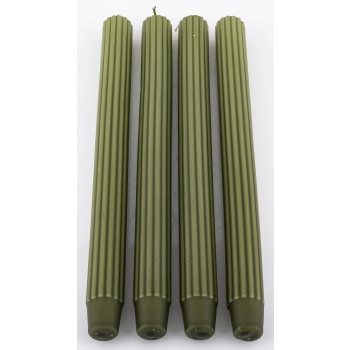 Pl Świeca Luna Ołówek 25/300 Khaki Kpl. 4 Szt.