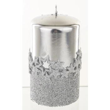 Pl Srebrny Świeca Ice Star Walec Średni Fi8