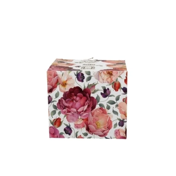 Pl Kubek Na Stopce Spring Roses White