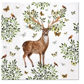 Pl Serwetki Forest Antlers