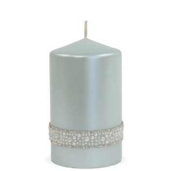 Pl Miętowy Świeca Crystal Opal Walec Śr. Fi8-Prom.