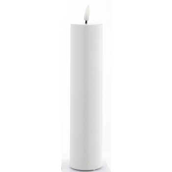 Świeca Biała Led