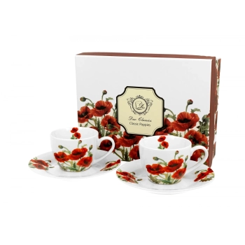Pl Kpl. 2 Szt Filiżanek Espresso Classic Poppies