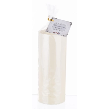 Pl Krem Świeca Opal Metallic Mat Walec Duży Fi7