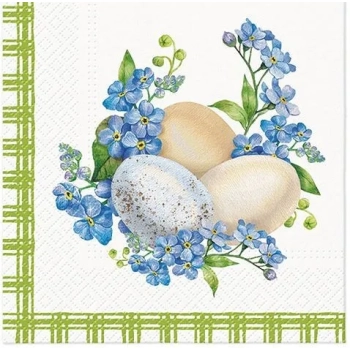 Pl Serwetki Eggs In Forget-Me-Nots