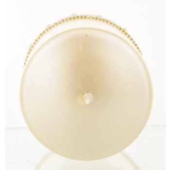 Pl Krem Świeca Crystal Opal Pearl Walec Średni Fi8